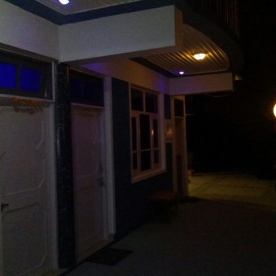 Front View of a Room during the night