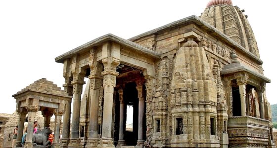 Front View of Baijnath Temple
